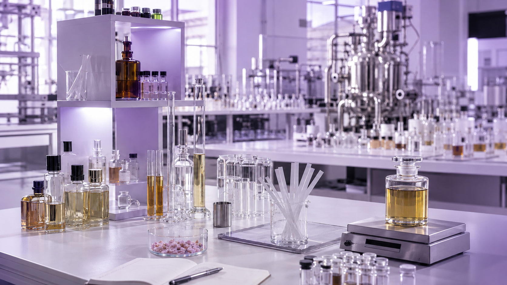 Aceite esencial o premix en Fragancias cosmética y home care